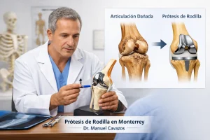 prótesis de rodilla en Monterrey cirugía ortopédica Dr Manuel Cavazos